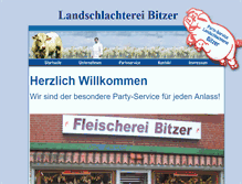 Tablet Screenshot of party-service-bitzer.de